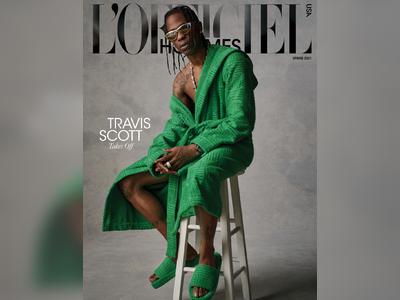 Travis Scott Covers L'OFFICIEL Hommes Spring 2021