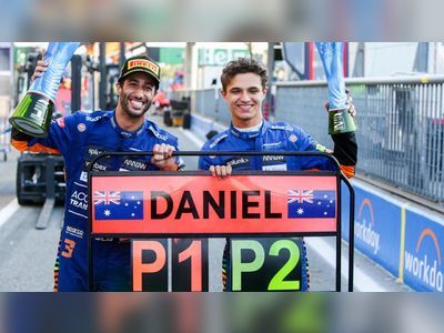 Ricciardo close to tears after ‘insane’ win as Verstappen takes out Hamilton