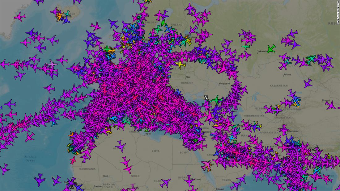 How the Ukraine conflict could redraw the world air map
