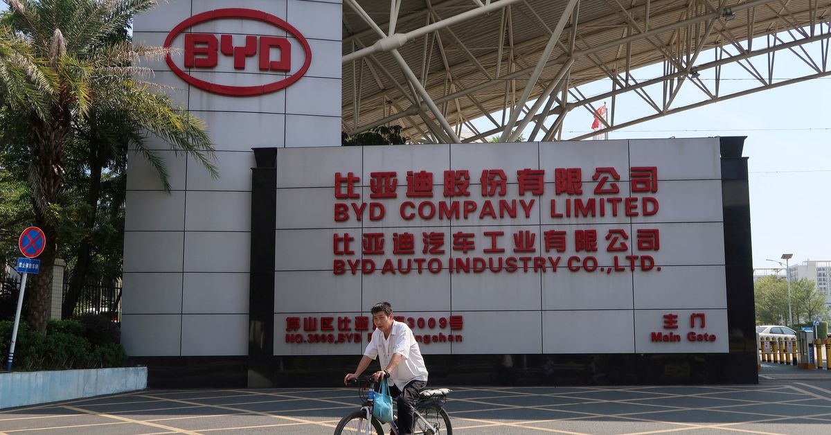 China's BYD ends full combustion engine cars to focus on electric, plug-in hybrids