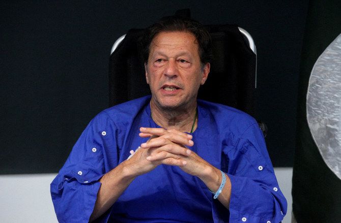 Pakistani police serve arrest warrants to former PM Imran Khan